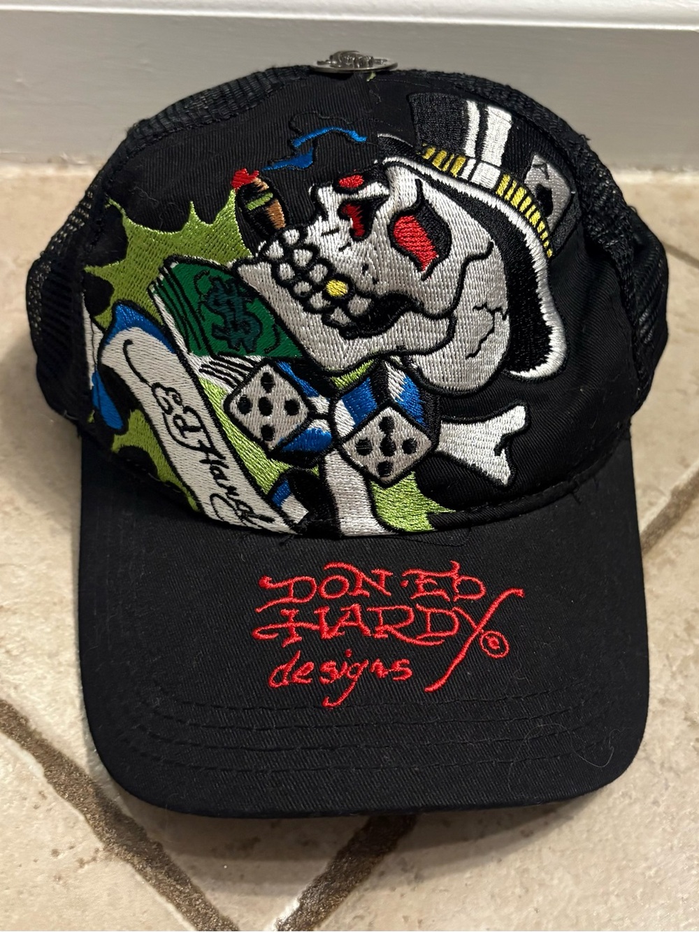 Ed Hardy Trucker SnapBack Hat